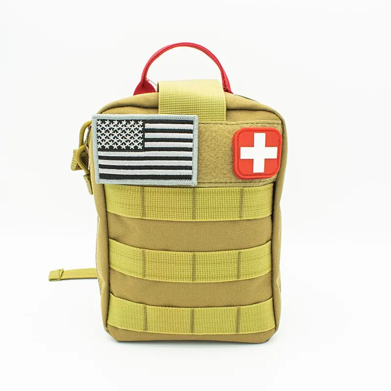 Survival First Aid kit EMT Bag Military Outdoor Tactics Pack